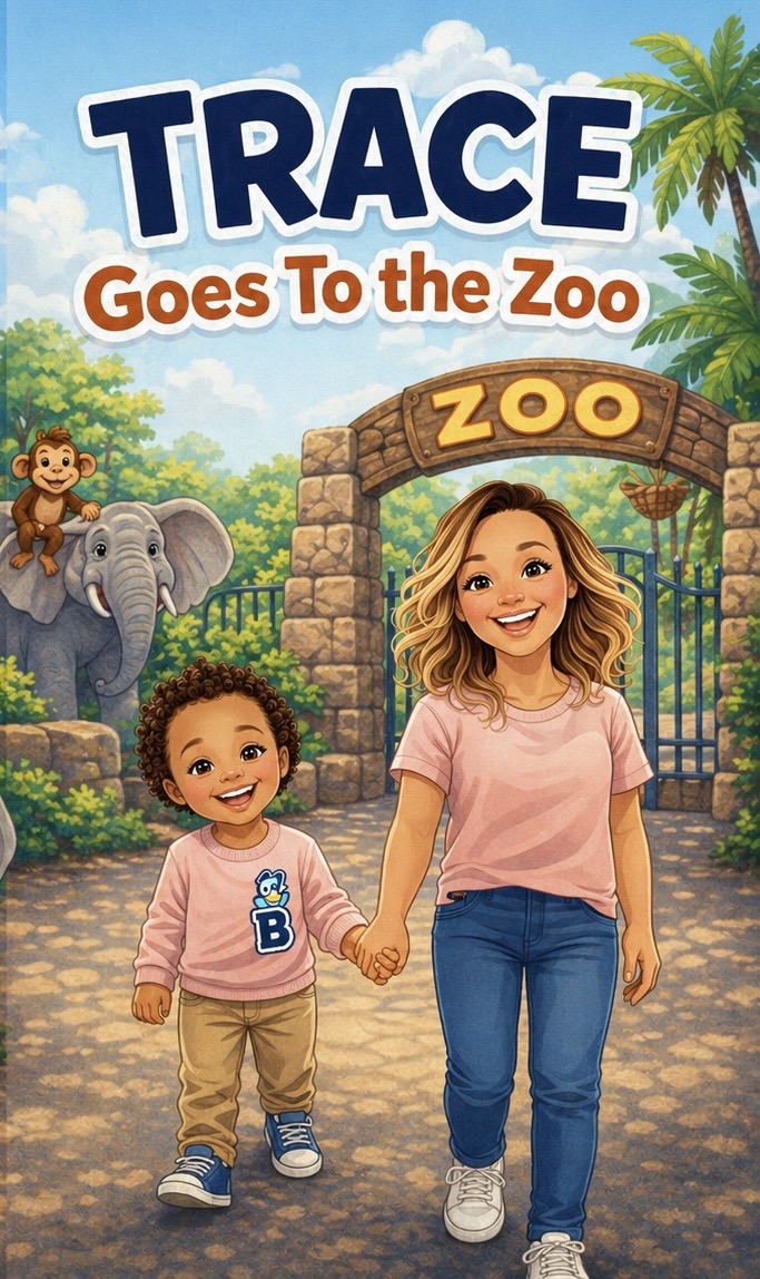 Trace Goes to the Zoo book cover